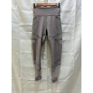 Lululemon Align High Waist Mesh Panel Leggings Lilac Size 4